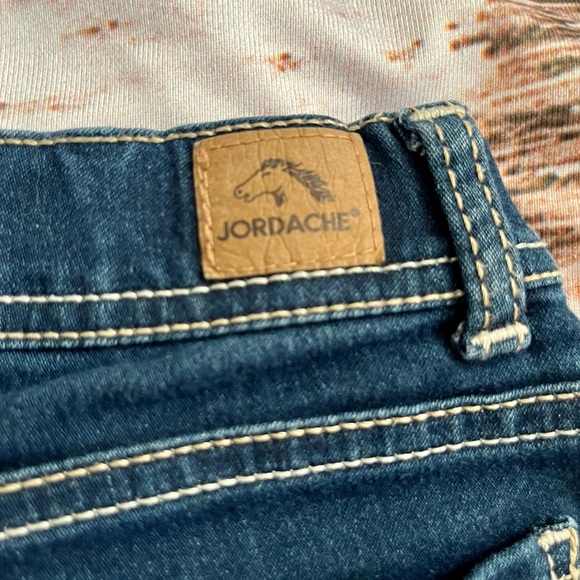 Jordache lace trimmed denim shorts - Picture 5 of 6